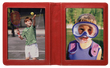 Pebble-Grain 4x6 Leather Picture Frames